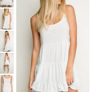 Brandy Melville White Jada Dress